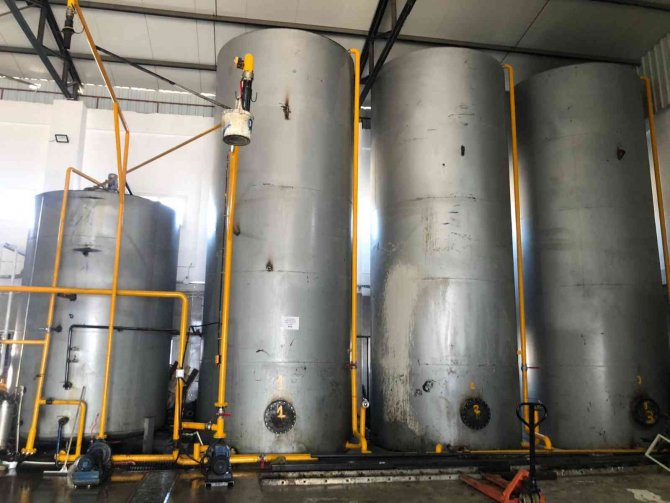 74 bin 500 litre sahte akaryakıt ele geçirildi