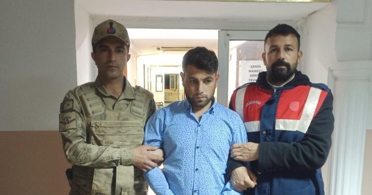 Firari hükümlü, tarlada yakalandı