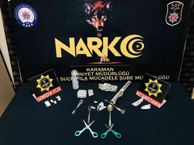 Karaman’da uyuşturucu ticaretinden 3 kişi tutuklandı