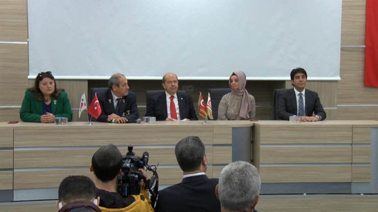 KKTC Cumhurbaşkanı Tatar: Bizim yegane teminatımız Türkiye’dir