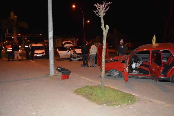 Önce arkadan çarptı sonra kaçtı: 1 yaralı