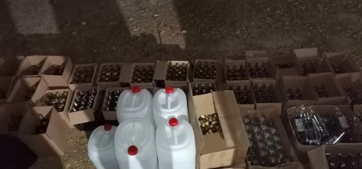 Sahte içki operasyonu yapıldı!