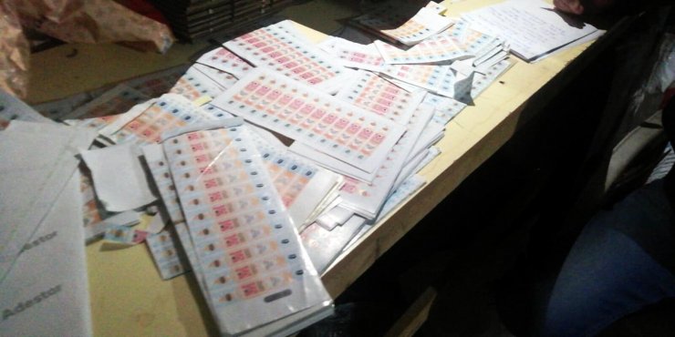 Sahte içki operasyonu yapıldı!