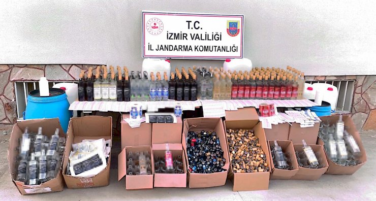 Sahte içki operasyonu yapıldı!