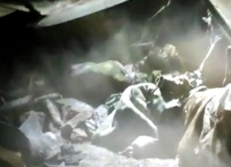 Tunceli'de teröristlerin kullandığı sığınak imha edildi