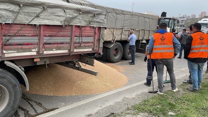 8 aracın karıştığı zincirleme kazada bir kişi yaralandı