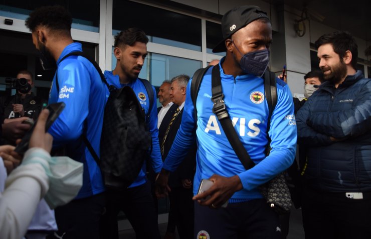 Fenerbahçe kafilesi, Kayseri'ye geldi