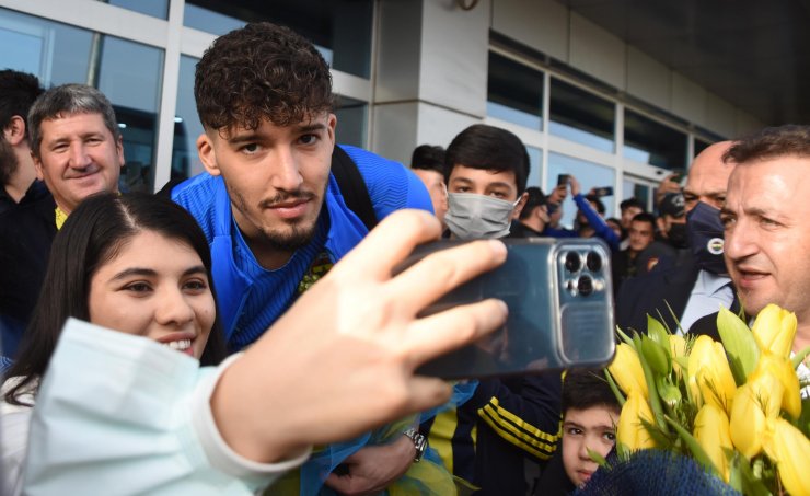 Fenerbahçe kafilesi, Kayseri'ye geldi