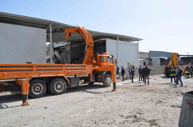 Konya’da fabrikada patlama: 3 yaralı