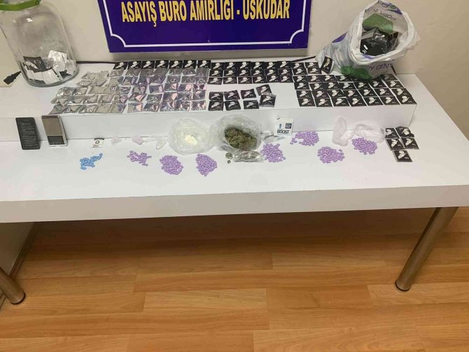 ‘Silahla yaralama’ suçundan aranan şüpheli şahsın aracından uyuşturucu zulası çıktı