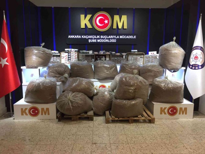 Başkentte kaçakçılık operasyonları: 5 gözaltı