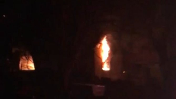 Ev yangını: 1 ölü