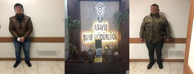 Hırsızlık zanlıları, 310 saatlik kamera görüntüleri izlenerek yakalandı