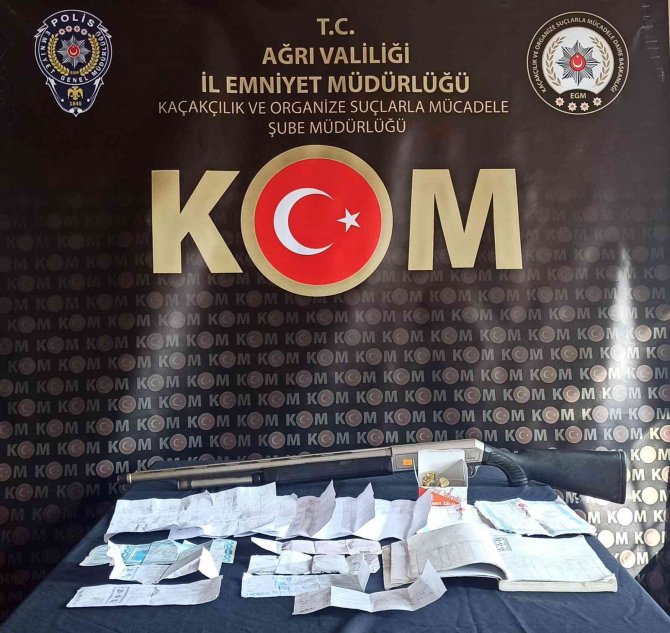 Ağrı’da tefeci operasyonu