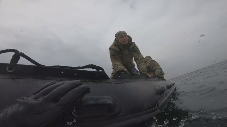 Mayınların imha edildikleri anların görüntüleri paylaşıldı