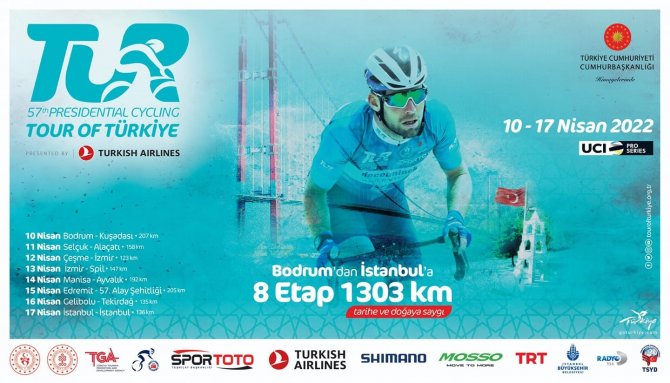 57. Cumhurbaşkanlığı Bisiklet Turu Aydın’dan geçecek