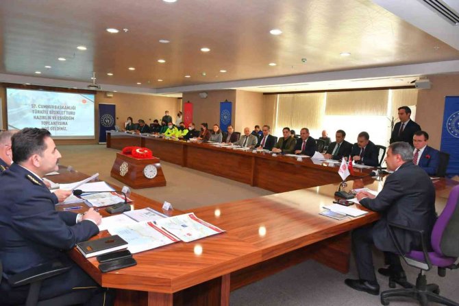 Cumhurbaşkanlığı Türkiye Bisiklet Turu hazırlık toplantısı yapıldı