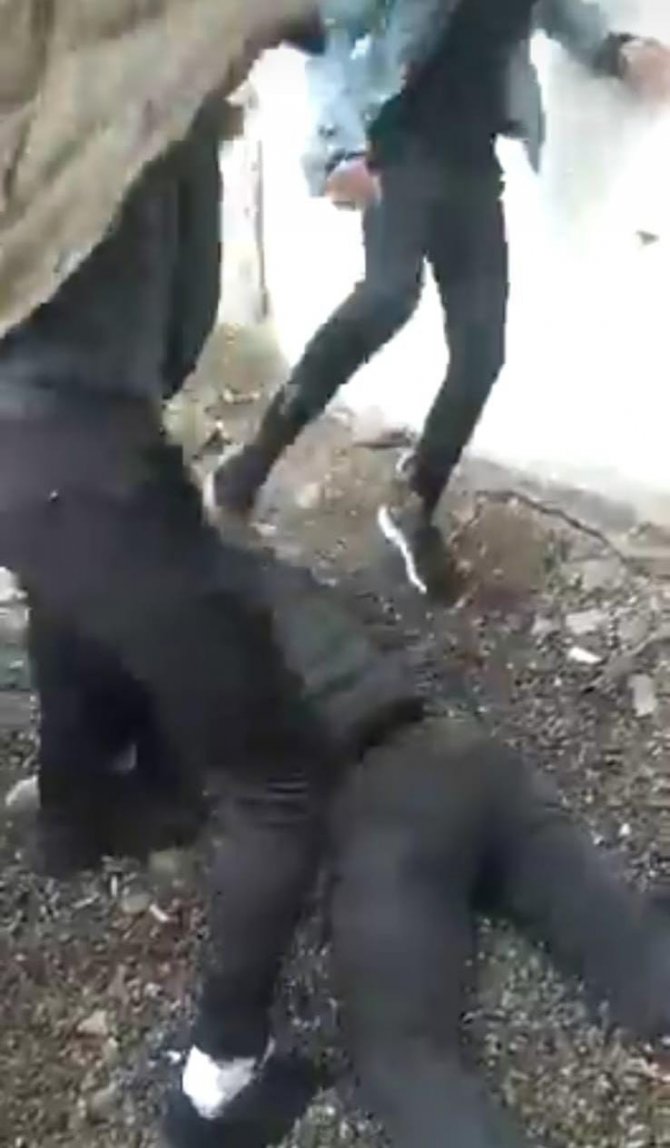 Darp edip başını ezmeye çalışmışlardı: 2 kişi gözaltına alındı