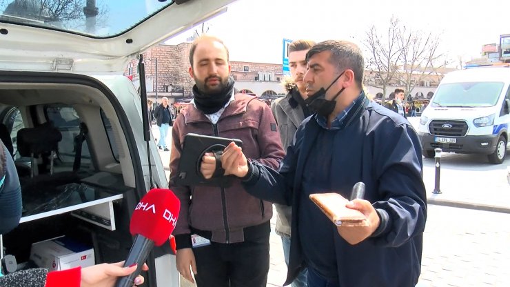 Emniyet kemeri takmayan taksici: Rahatsız ediyor