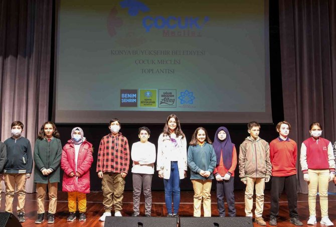 Konya Büyükşehir Belediyesi Çocuk Meclisi Kuruldu