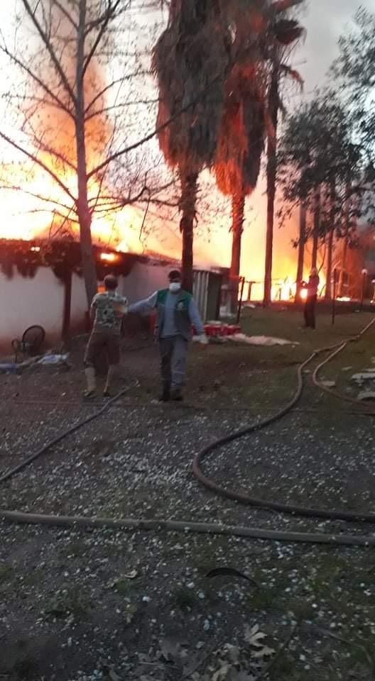 Pansiyon yangını korkuttu