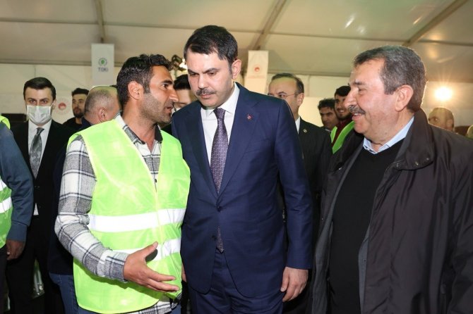 Bakan Kurum: “20 yıl içerisinde 5 milyon vatandaşımızı ev sahibi yaptık”