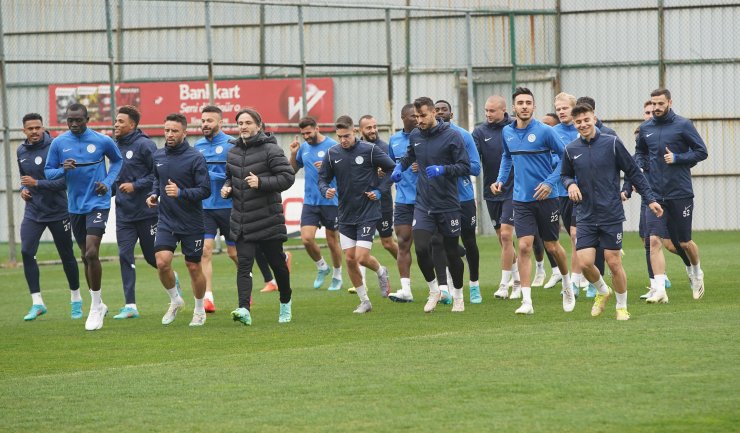 Çaykur Rizespor, İttifak Holding Konyaspor maçı hazırlıklarına başladı