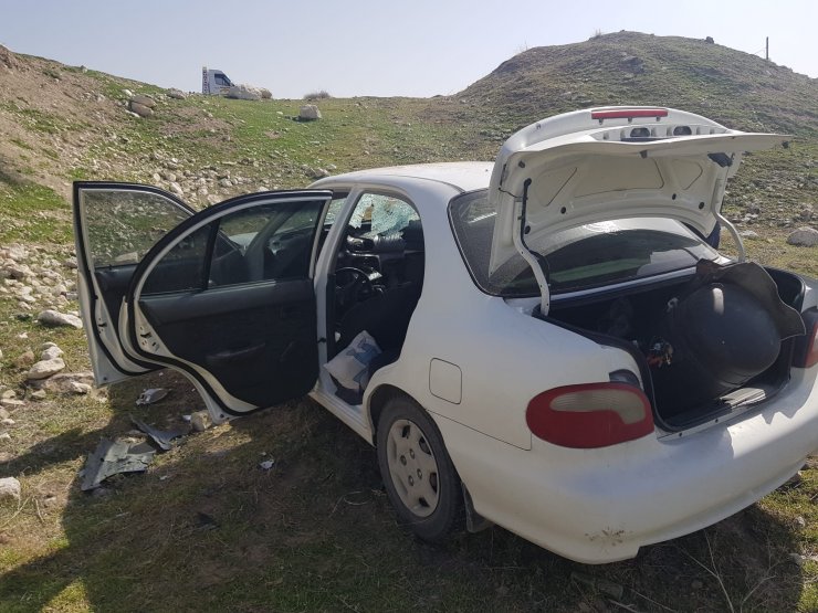 Ankara'da otomobil, şarampole yuvarlandı: 4 yaralı