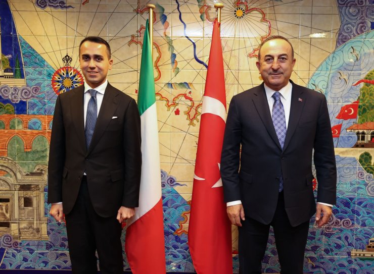 Çavuşoğlu, Brüksel’de mevkidaşlarıyla ikili görüşmeler yaptı