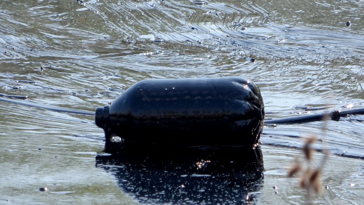 Fuel oil kazanı patladı; tonlarca yakıt çevreye yayıldı