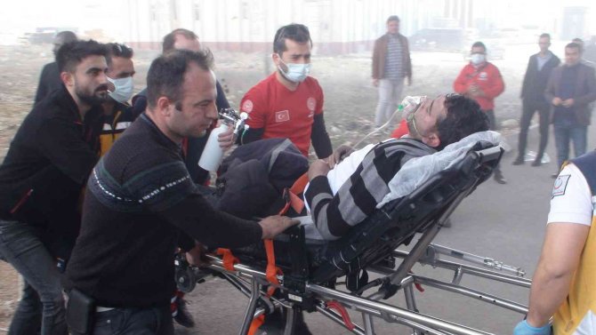 Karaman’da köpük ve plastik fabrikasında çıkan yangın söndürüldü