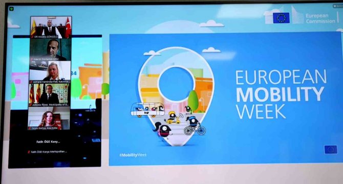 Konya Büyükşehir’in bisikletli ulaşım çalışmaları Avrupa’da ilgi gördü