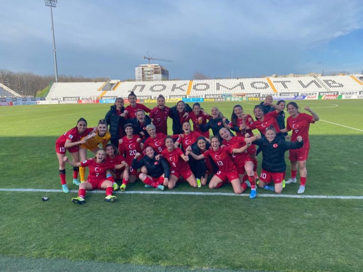 A Milli Kadın Futbol Takımı, Bulgaristan'ı 2-0 mağlup etti