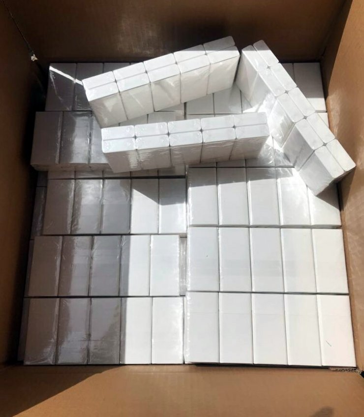 Durdurulan TIR'da 8 milyon 320 bin adet 'kaçak sigara' ele geçirildi