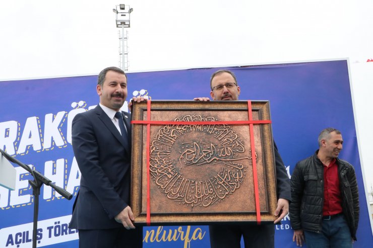 Bakan Kasapoğlu Şanlıurfa'da