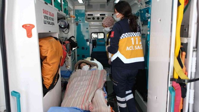 Metrelerce sürüklenmişti, taburcu oldu