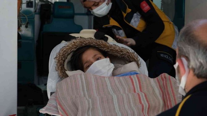 Metrelerce sürüklenmişti, taburcu oldu