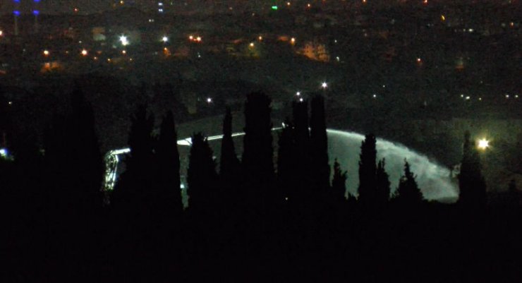 Piyade Okulu’nda korkutan yangın