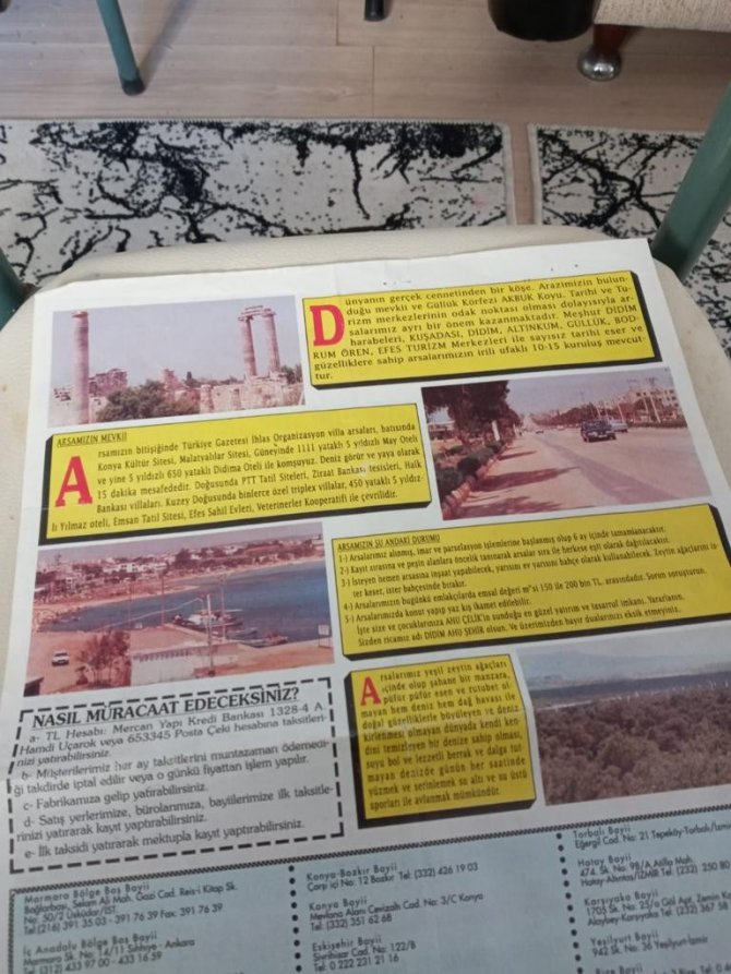 Tencere alana Bodrum’da arsa vaad edilmişti...27 yıldır bekliyor