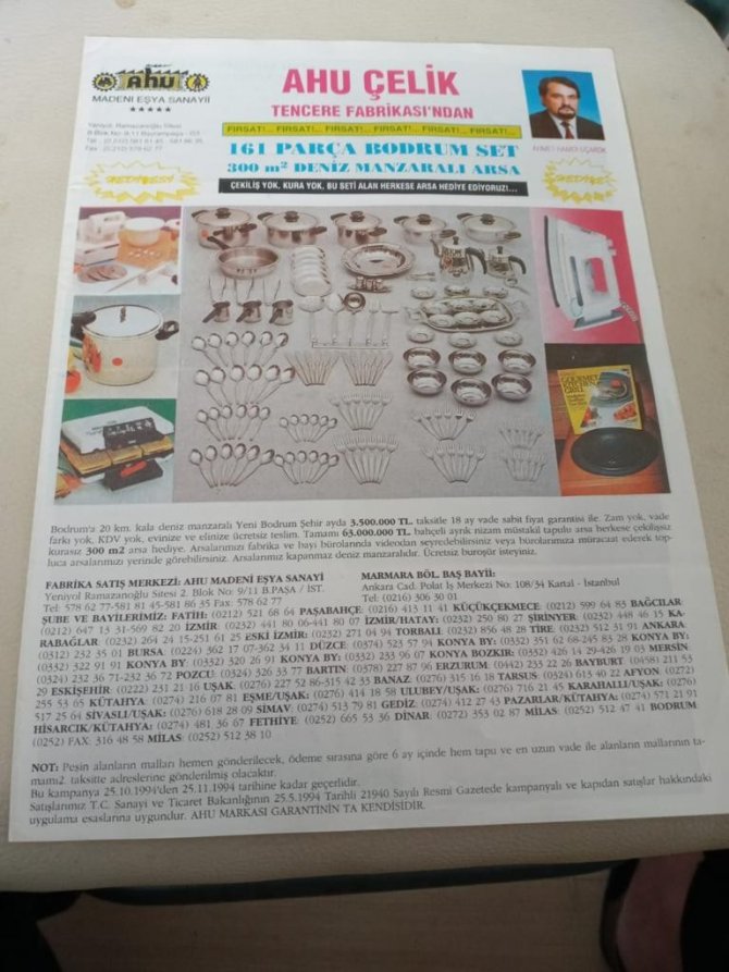 Tencere alana Bodrum’da arsa vaad edilmişti...27 yıldır bekliyor