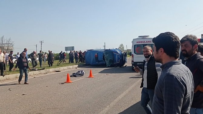 Askeri araç kaza yaptı: 5 yaralı