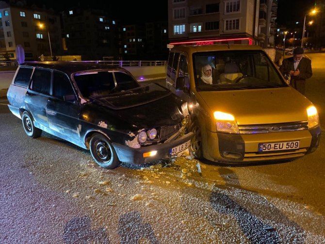 Nevşehir’de trafik kazası: 1 yaralı