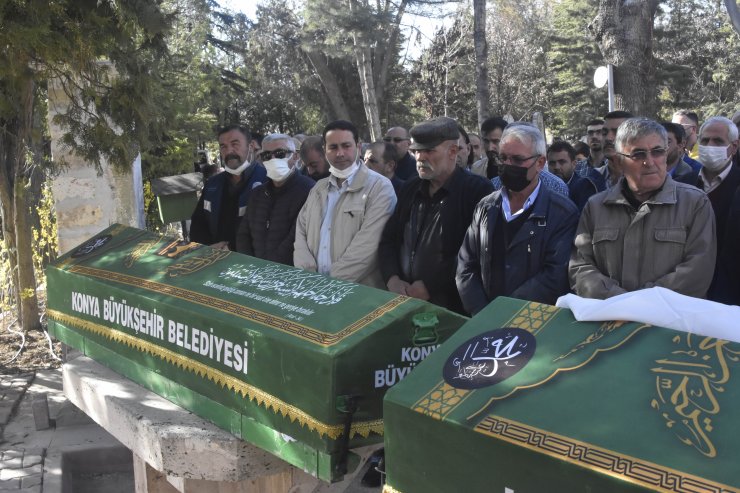 Öldürülen doktor memleketi Konya'da toprağa verildi