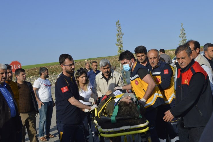 Adıyaman’da iki otomobil çarpıştı: 5 yaralı