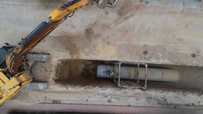 Başkan Altay: “Gazze Caddesi-Tıp Fakültesi Kolektör Hattı tamamlandı”