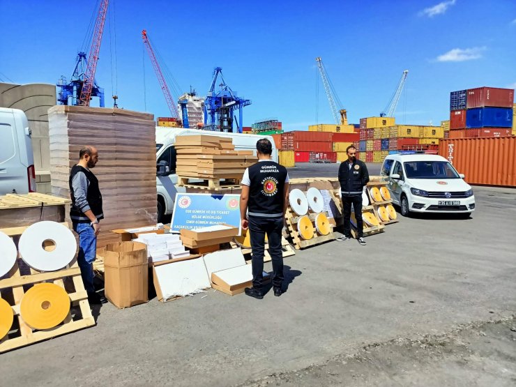 Kaçak sigara operasyonu