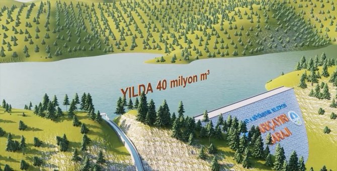 Yeni inşa edilecek barajla yıllık 6 milyon kilovat elektrik üretilecek