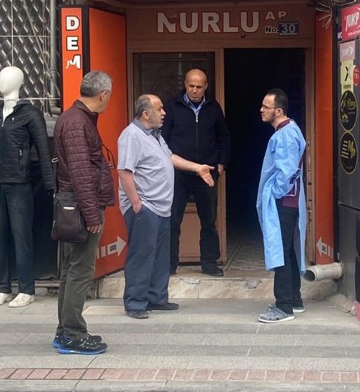 Konya'da diş hekimi ile hastayı ayırmaya çalışırken bıçaklandı