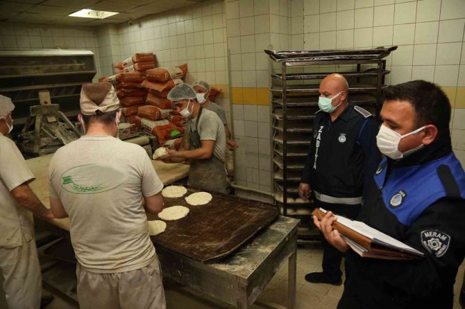 Meram zabıtası Ramazan denetimlerini sürdürüyor