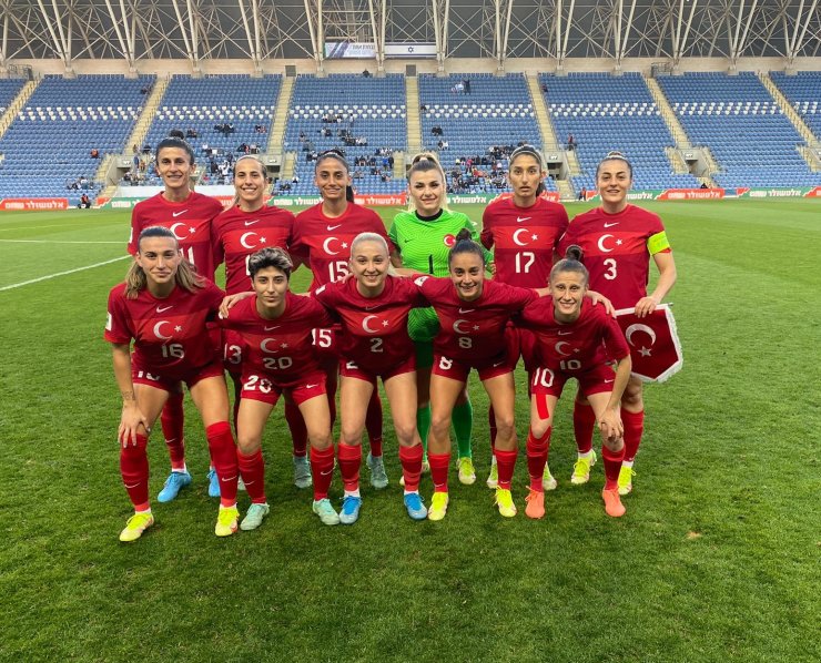 A Milli Kadın Futbol Takımı, İsrail'e mağlup oldu